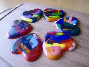 crayon hearts crayon hearts
