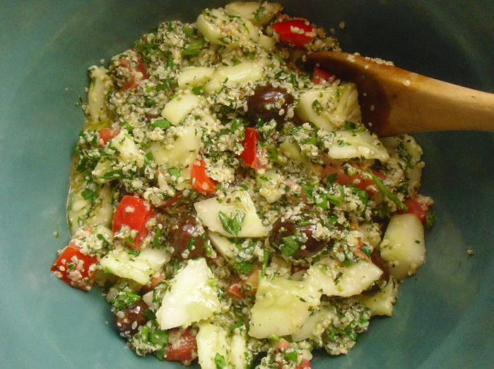 Hemp Seed Tabouleh + Summer Bonus Days coming in August Allergy Free